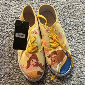 Disney Kids Yellow Beauty and the Beast Sneakers